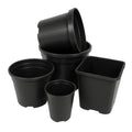 PLASTICS Plastic Pots Pots | Square & Round Plant Pots vs Fabric Pots – The Hydro Bros
