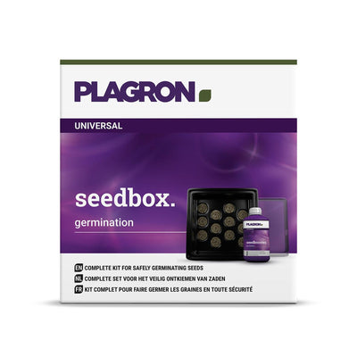 Plagron Seedbox & Seedbooster Plus 10ml – Complete Seed Germination Starter Kit
