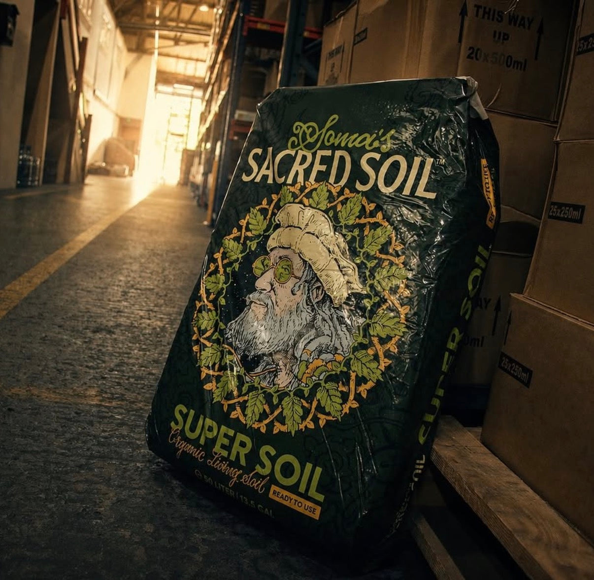 Soma's Sacred Super Soil – Premium Organic Living Soil 50L