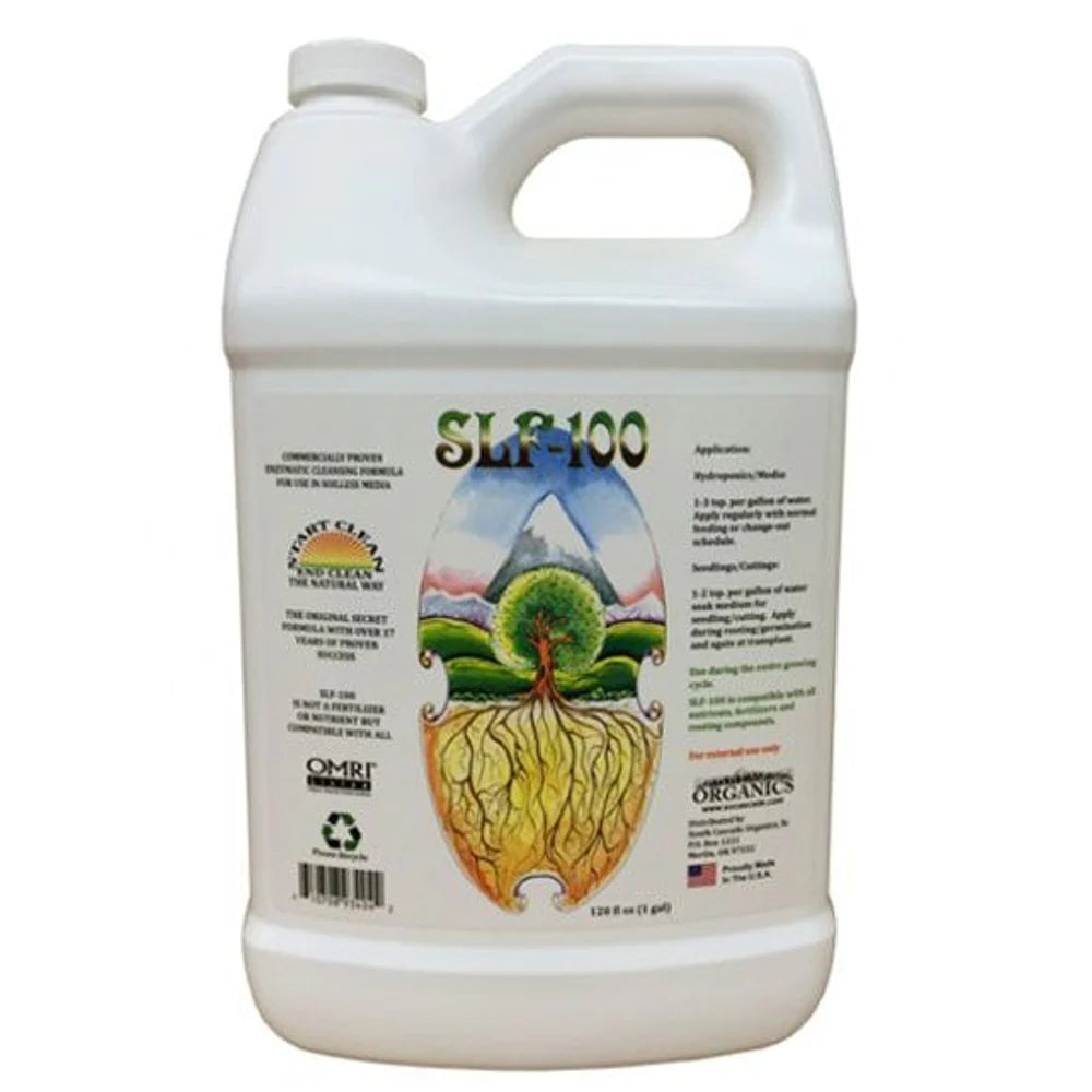 SLF-100 Enzyme Hydroponics Systems and Soilless Media Cleanser