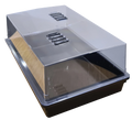 SUPREME GARDENER Propagator Budget Premium Hard Top Propagator 58 x 38 x 23 cm - The Hydro Bros
