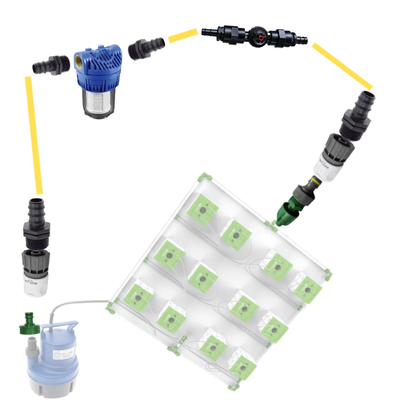 Irrigation Whip Kit – Submersible Pump to FloraFlex Drip System
