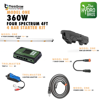 Model One 360W Vollspektrum-LED-Bundle
