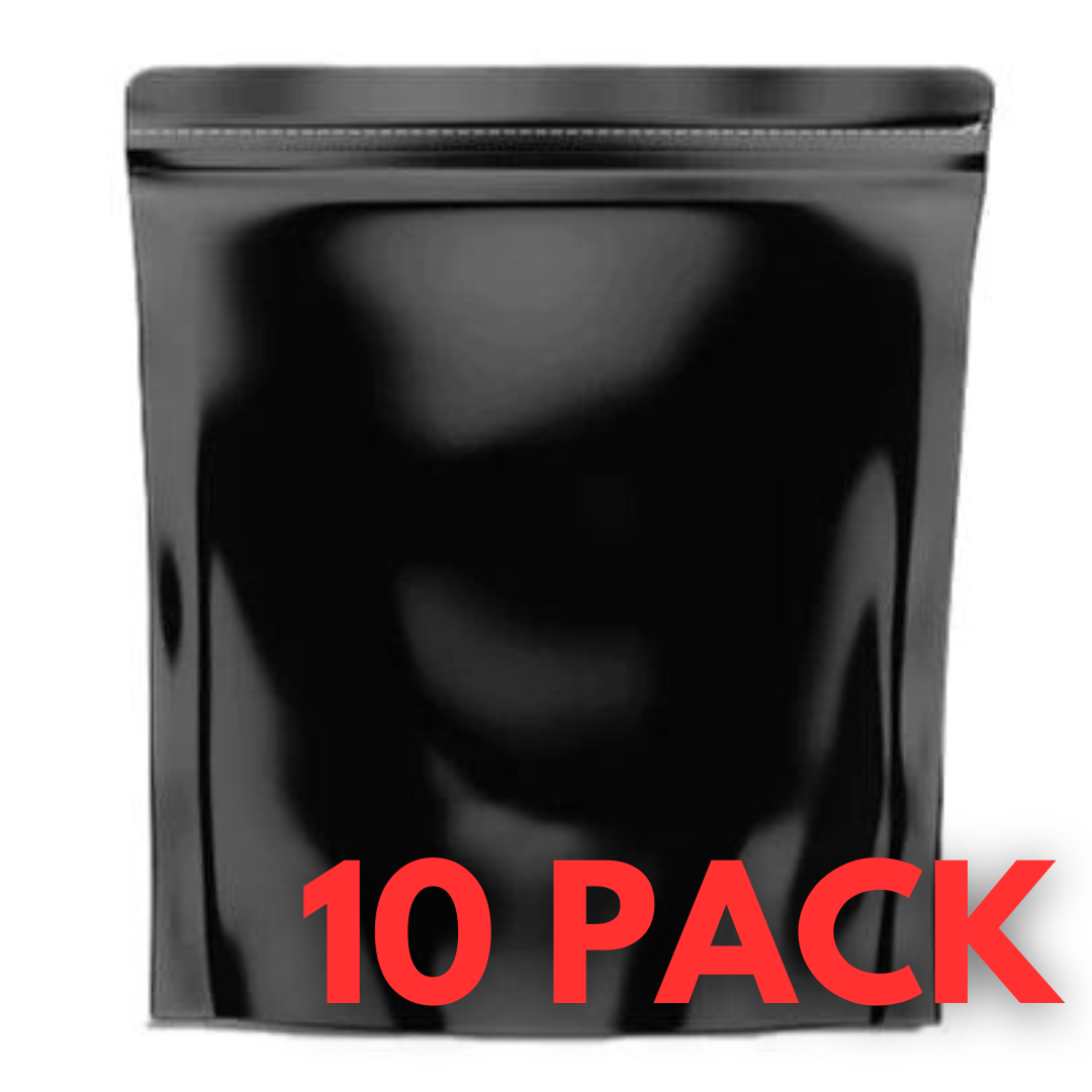 Trimming, Drying & Curing 10 Pack Grove Bags - 16oz Opaque (453g / One Pound)