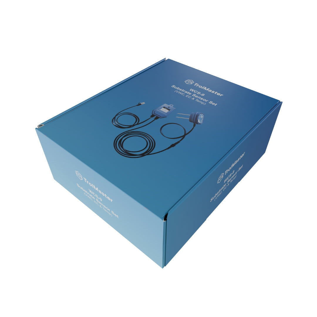 TrolMaster WCS-9 Substrate Sensor | Multi-Node VWC, EC & Temperature Monitoring