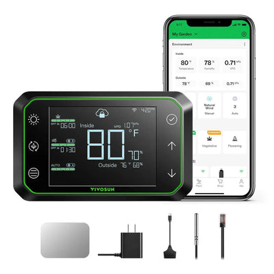 VIVOSUN GrowHub E42A Intelligenter Grow-Controller mit App-Steuerung