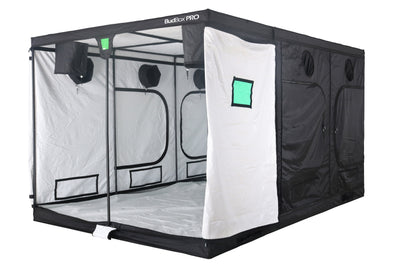 Bud Box Pro - 240 x 360 Grow Tent – Standard & XL Height (White/Silver Lining)