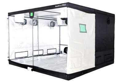 Budbox Pro 300 x 300 Grow Tent – Standard & XL Height (White/Silver Lining)