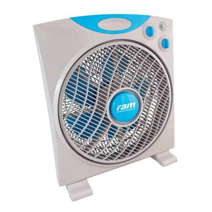 Air Movement Fan RAM 12" Oscillating Compact Box Fan