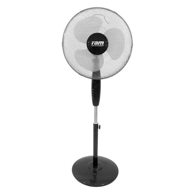 Ventilador de pedestal de base sólida RAM de 16"