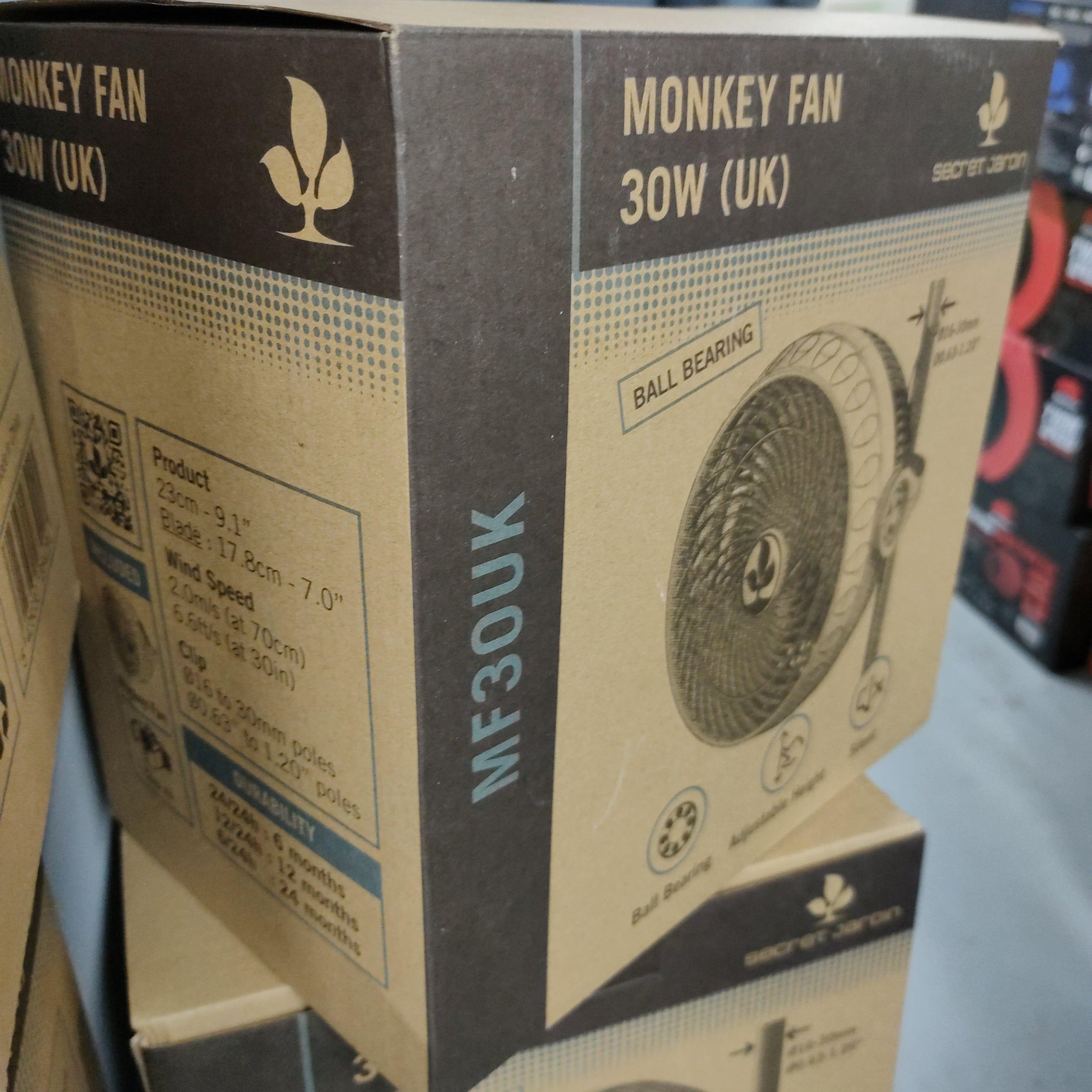 Air Movement Fan Secret Jardin Monkey Clip Fan 30W