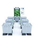 ALIEN Grow Systems Alien RAIN™ 6 Pot 30L PRO Silver Series - The Hydro Bros