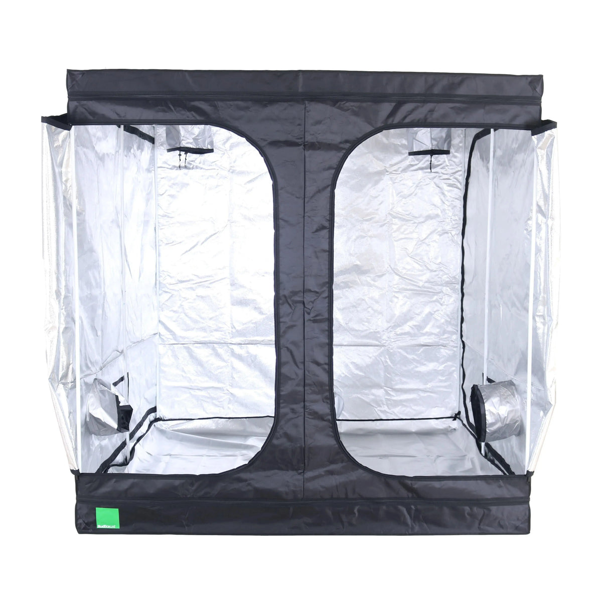 Bud Box Lite Tent Silver - 200 x 200 x 200cm  (19mm poles & metal corners)