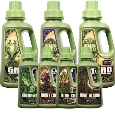 Emerald Harvest 3-Part GMB Kick Starter Kit – Professional Nutrient System for Plant Growth