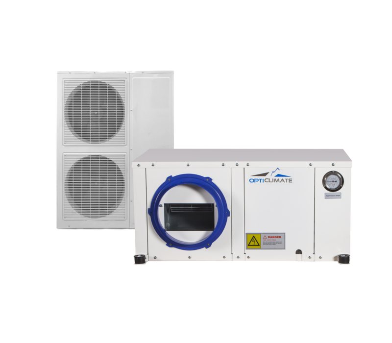 Full Climate Control Opticlimate Pro 3 Split - Grow Room Air Conditioning Unit