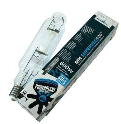 Lámpara de halogenuros metálicos Powerplant Super Veg de 250 W a 1000 W