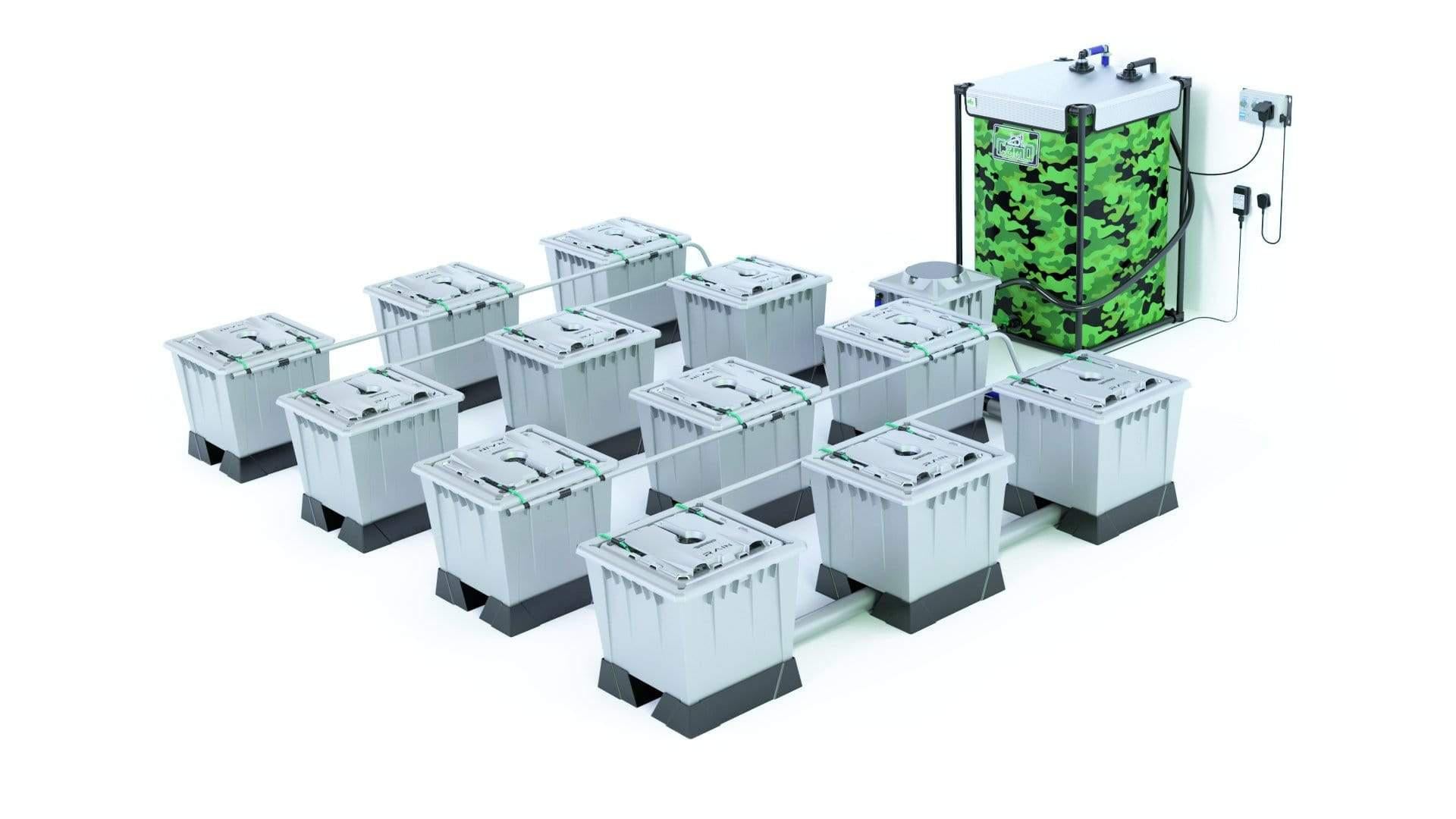 Alien RAIN™ 12 Pot 30L PRO Silver Series