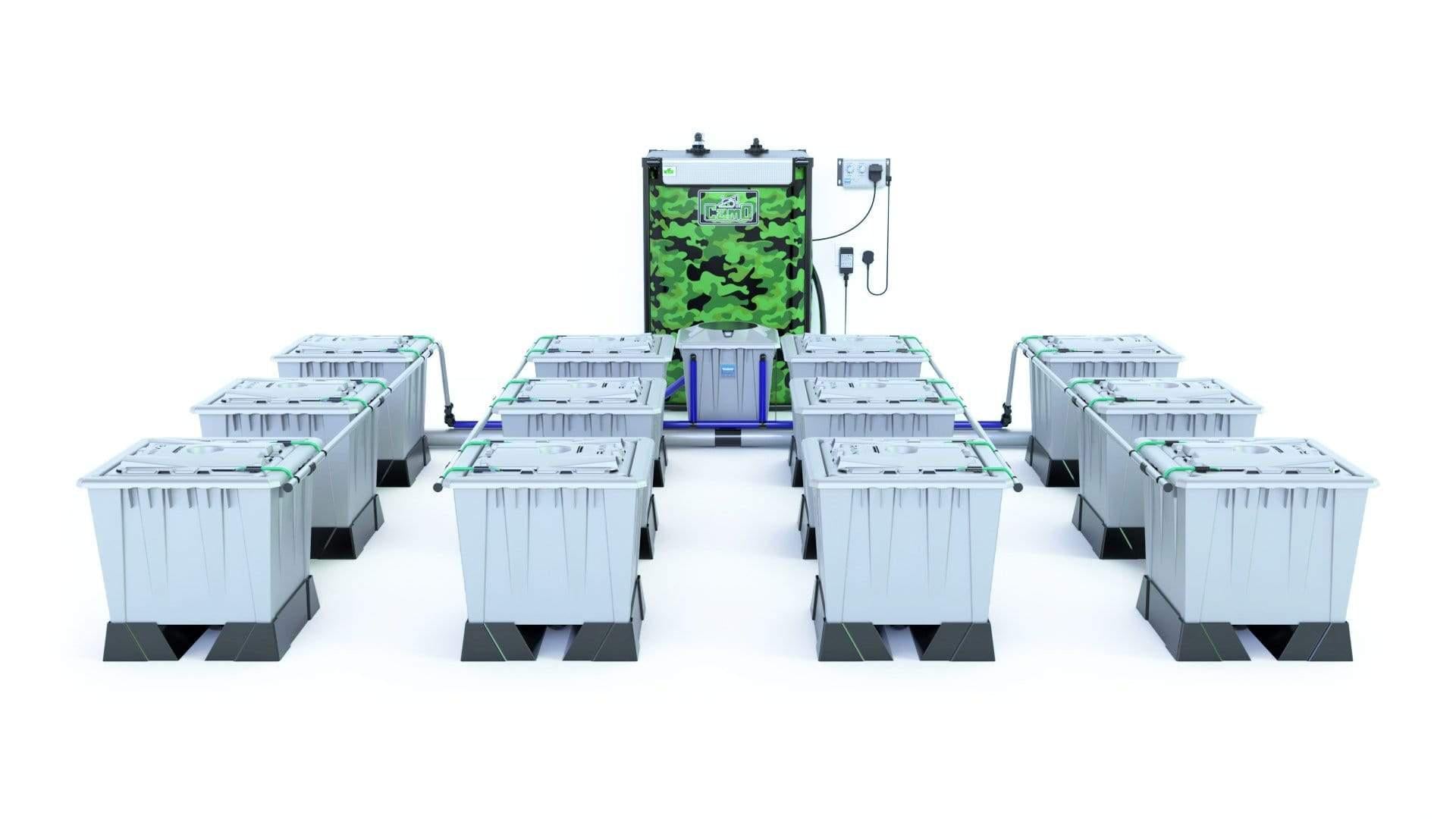 Alien RAIN™ 12 Pot 30L PRO Silver Series