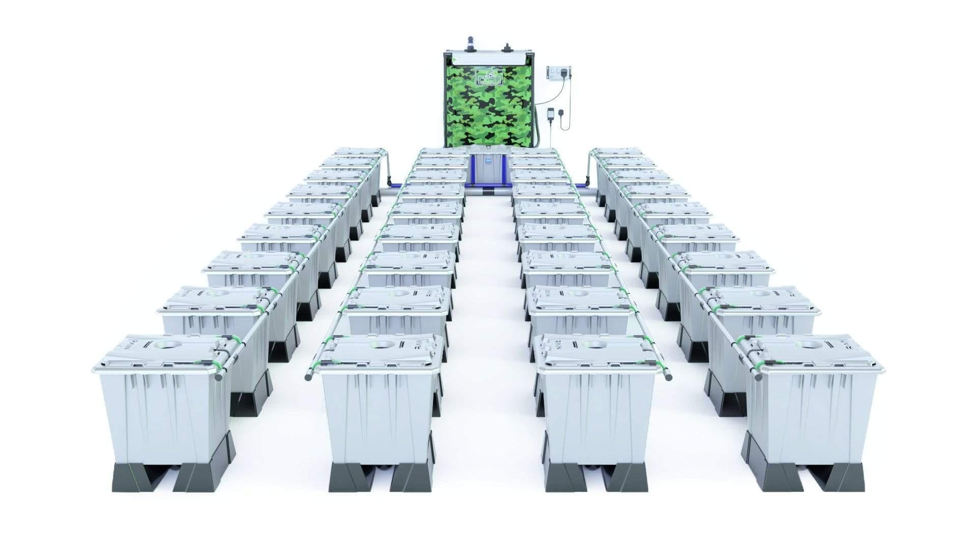 Alien RAIN™ 36 Pot 15L PRO Silver Series