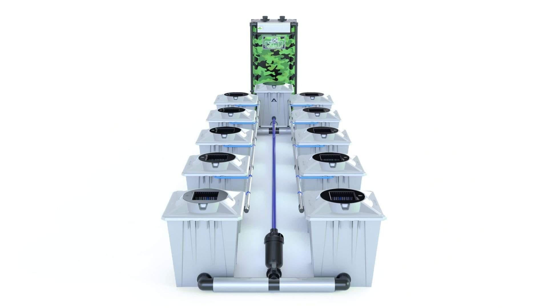 ALIEN® RDWC 10 Pot 20L PRO Silver Series