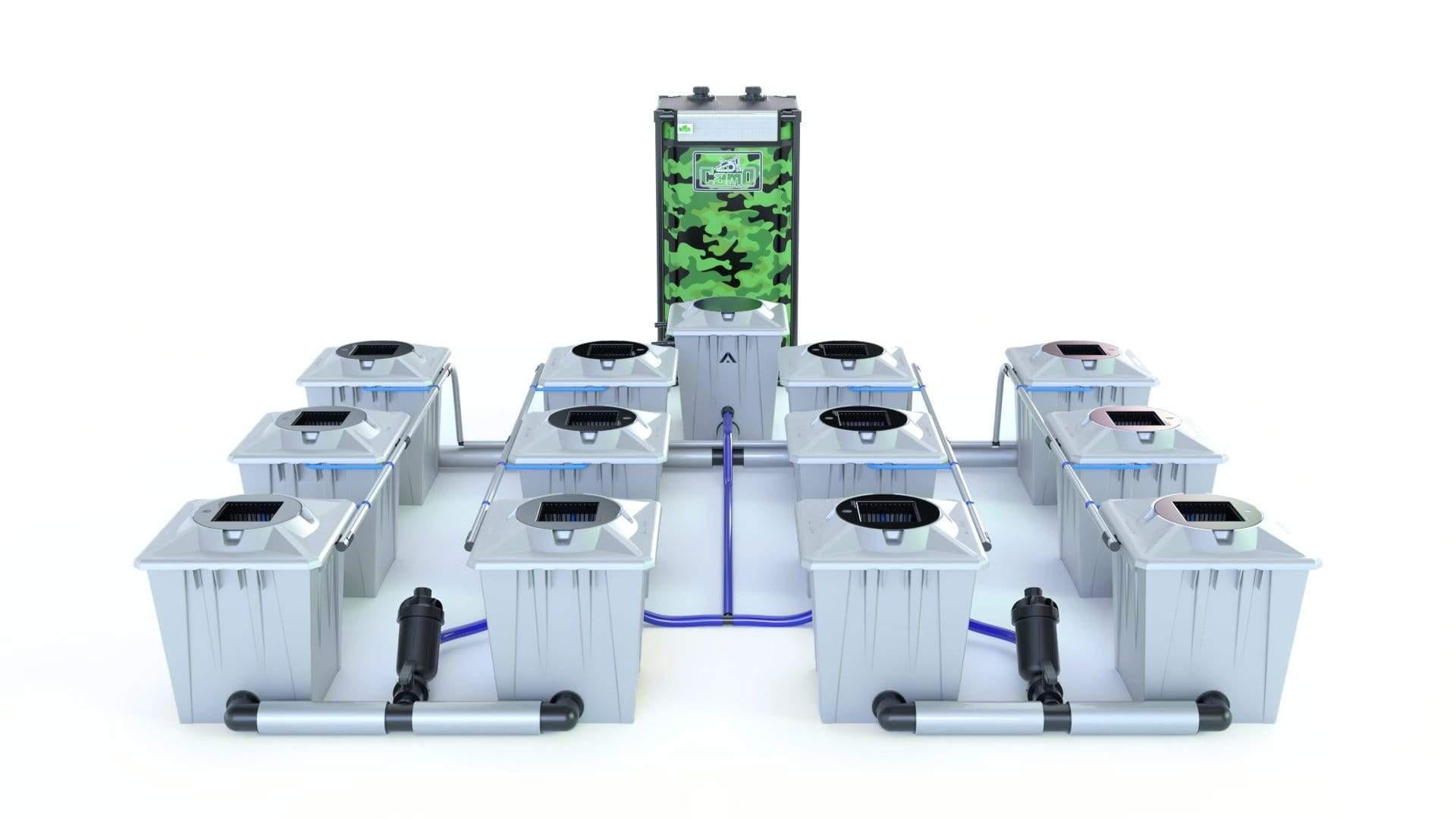 ALIEN® RDWC 12 Pot 20L PRO Silver Series