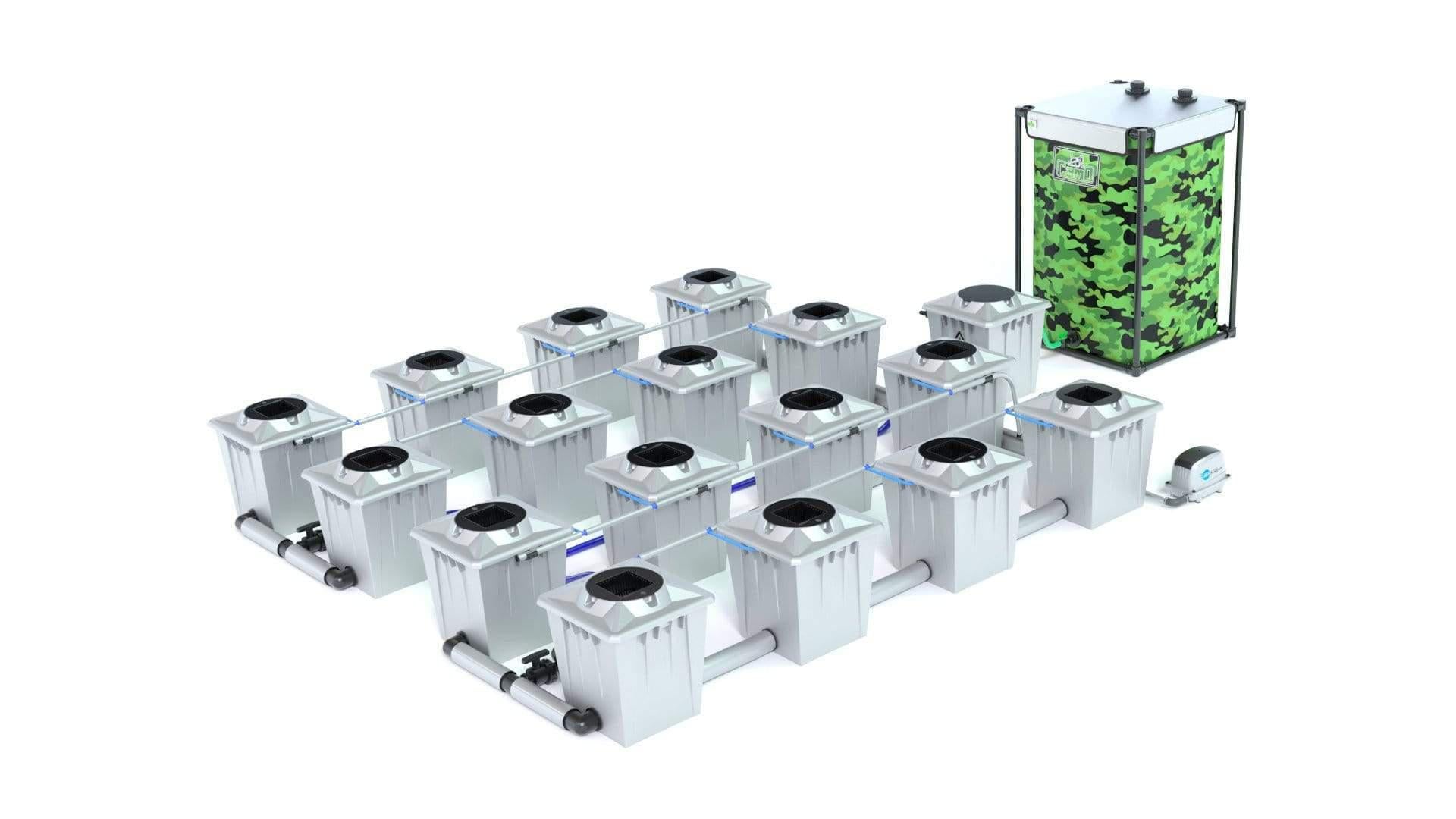 ALIEN® RDWC 16 Pot 20L PRO Silver Series