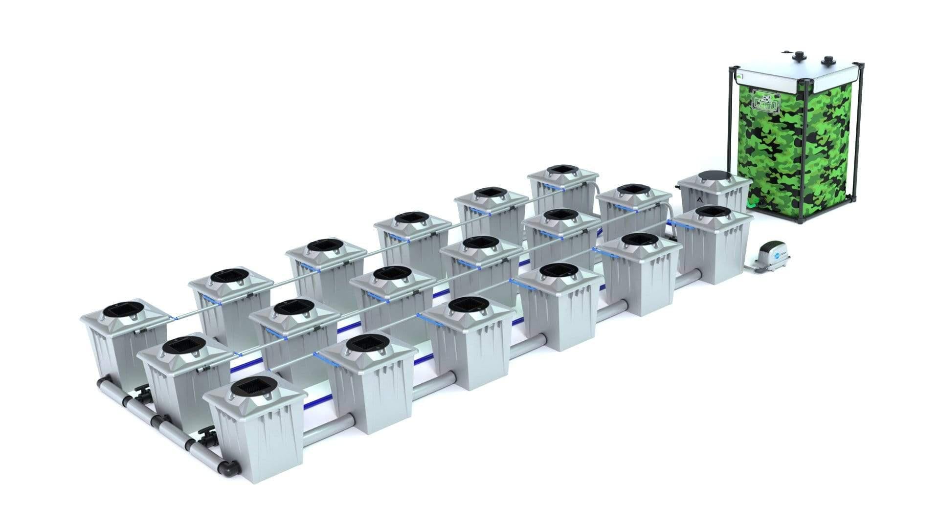 ALIEN® RDWC 18 Pot 20L PRO Silver Series