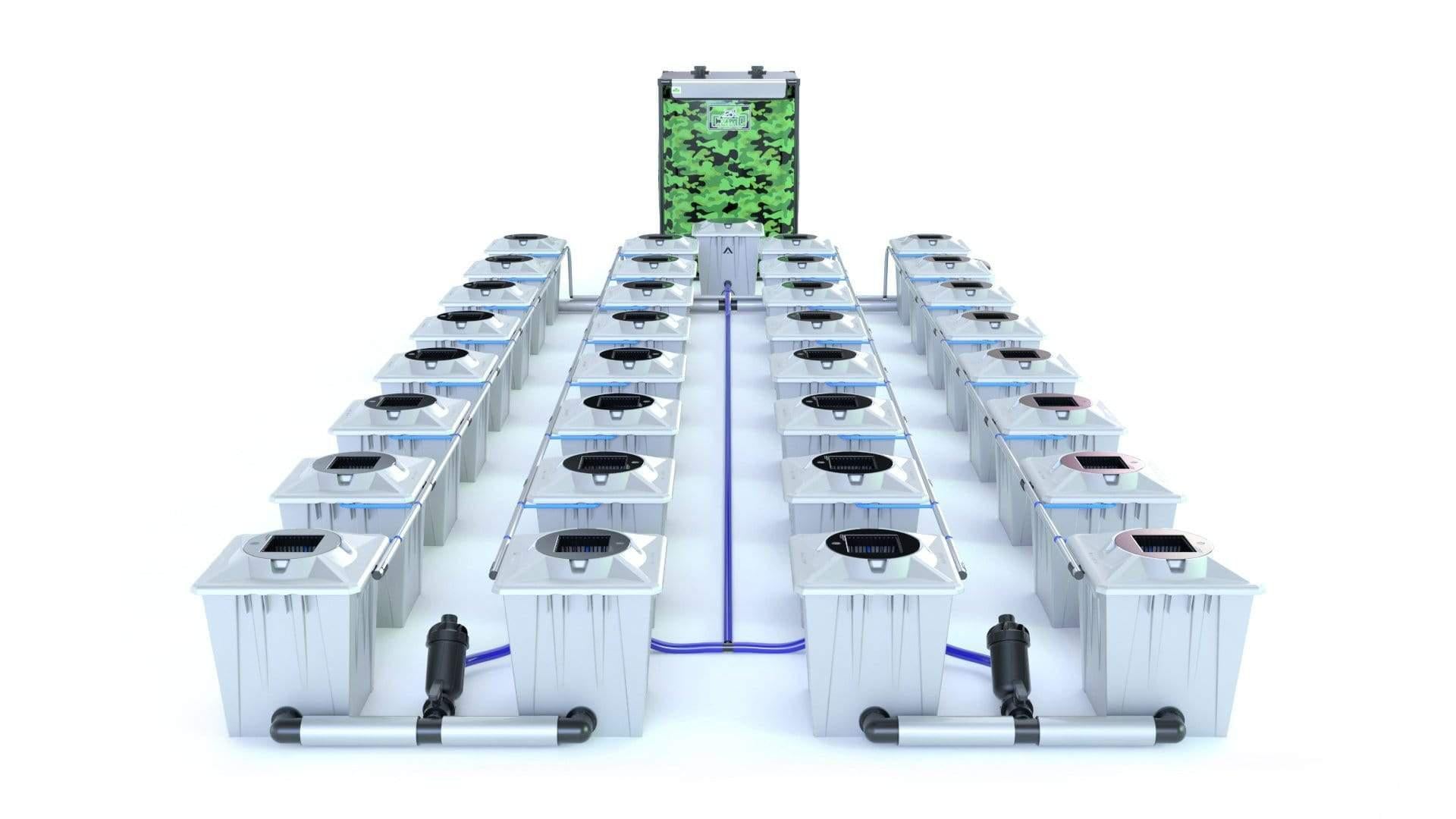 ALIEN® RDWC 32 Pot 20L PRO Silver Series