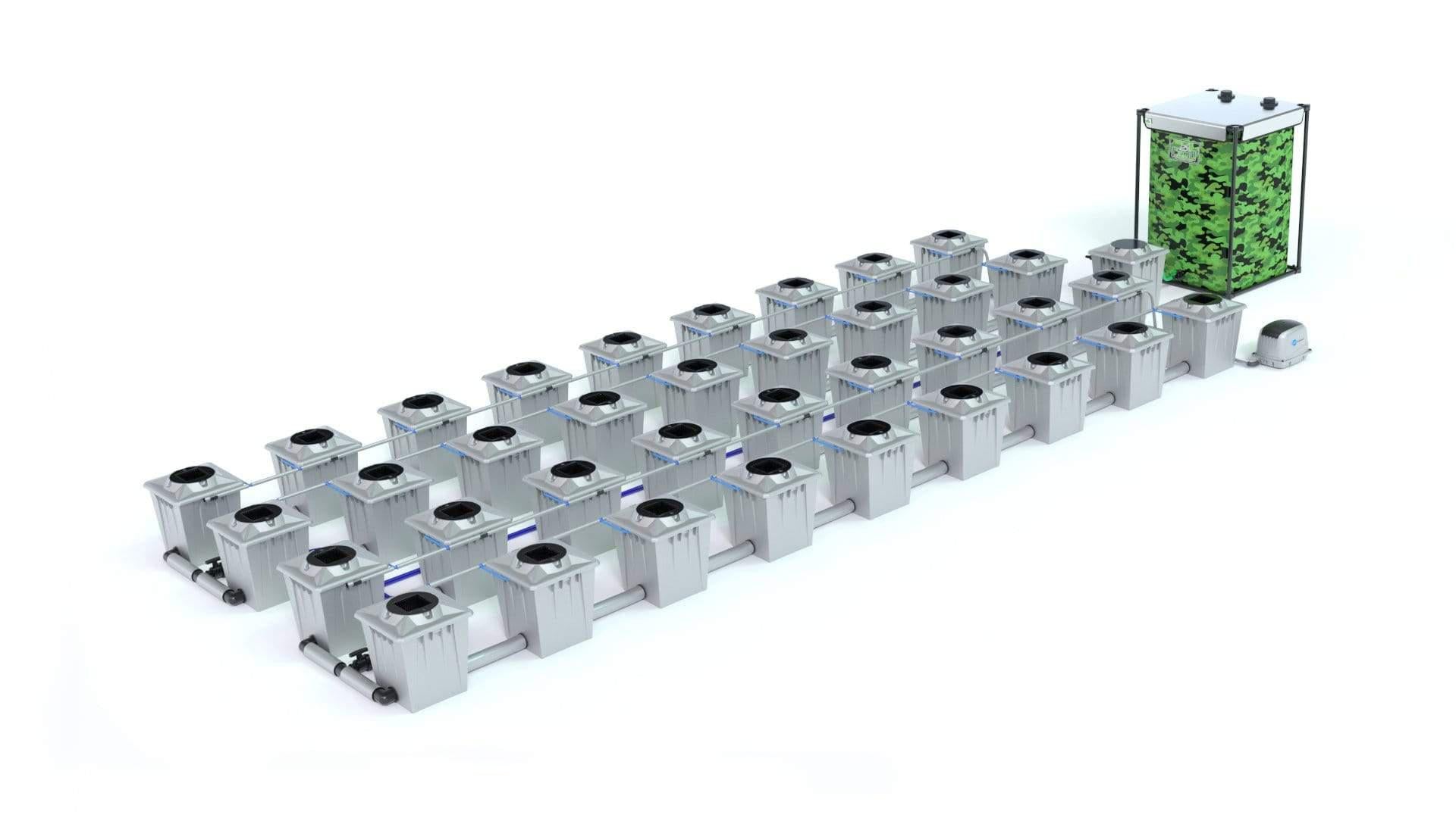 ALIEN® RDWC 36 Pot 20L PRO Serie Plata