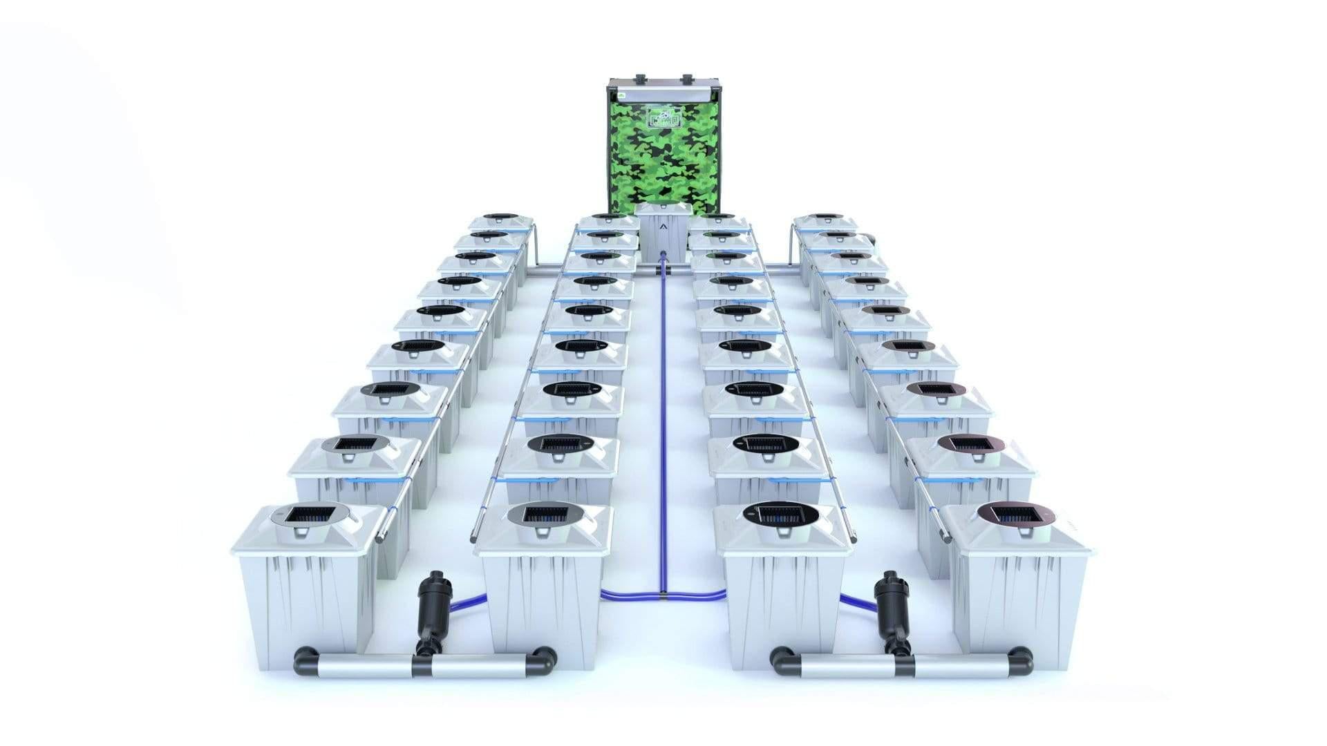 ALIEN® RDWC 36 Pot 20L PRO Serie Plata