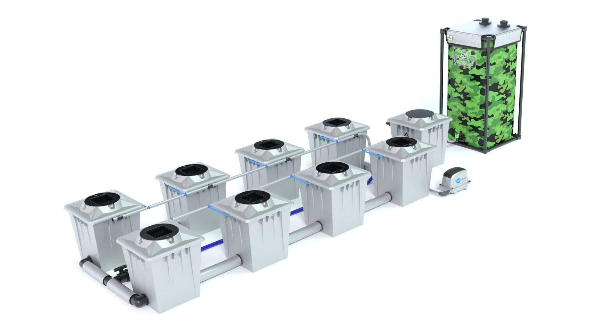 ALIEN® RDWC 8 Pot 20L PRO Silver Series