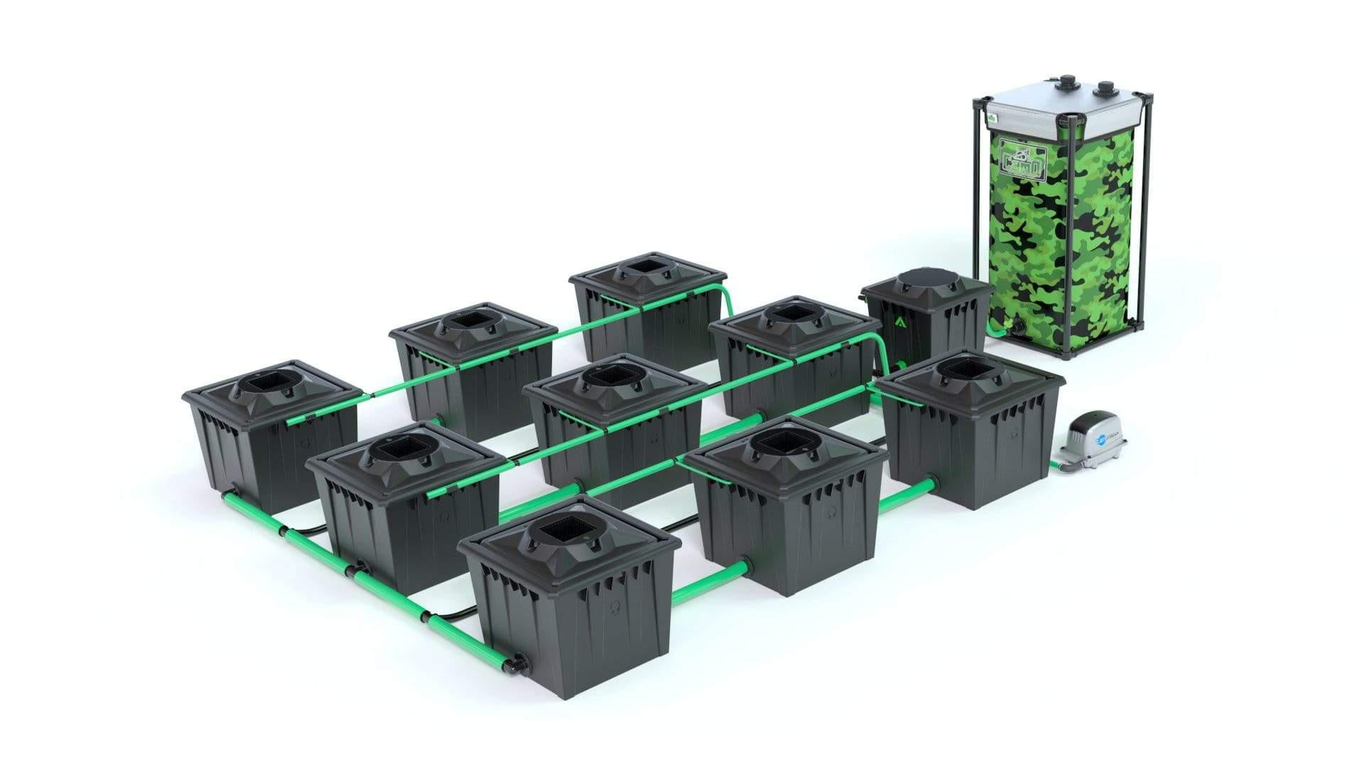 Grow Systems ALIEN® RDWC 9 Pot 36L Black Series