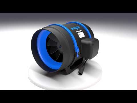 Ventilador en línea de flujo mixto GAS RadAir