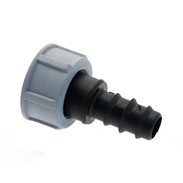 IWS 3/4" Female Hose Tail Barbed 16mm IWS Flood And Drain Fittings