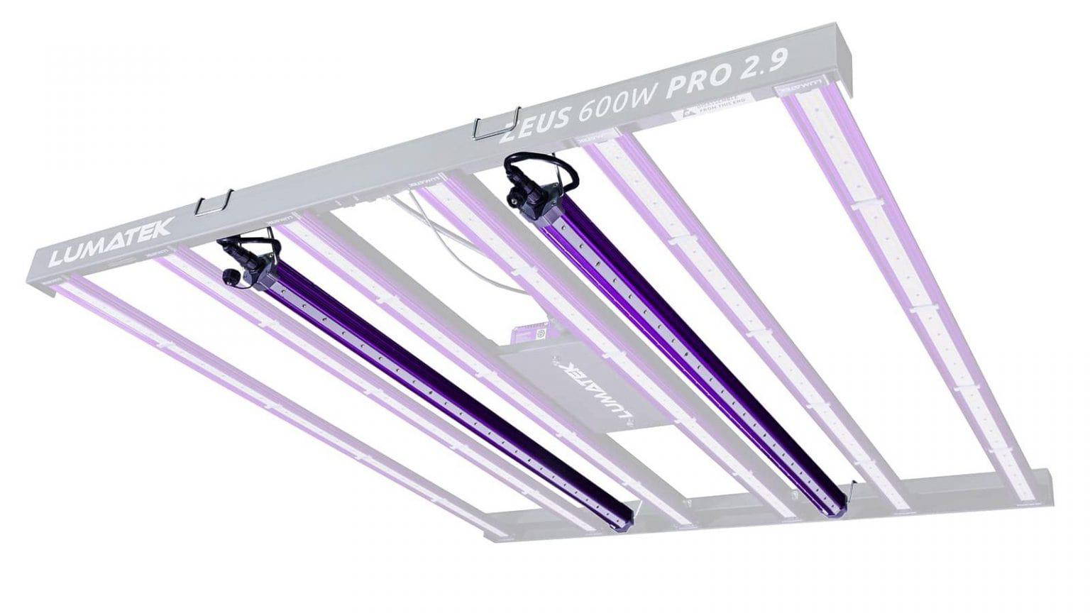 LED Grow Light Lumatek 30W UVA+UVB Supplemental Light LED Bar