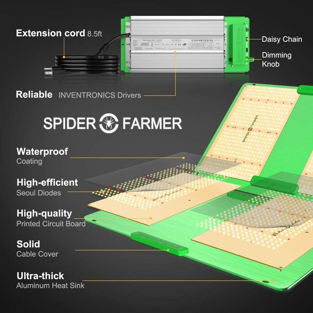 LED Grow Light Spider Farmer SF7000 LED (650w)