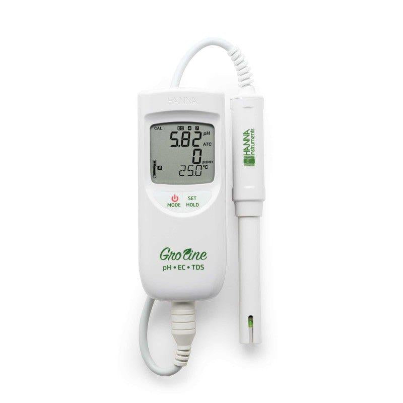 Nutrient Mangement Hanna Groline PH/EC/TDS/Temperature Meter HI-9814