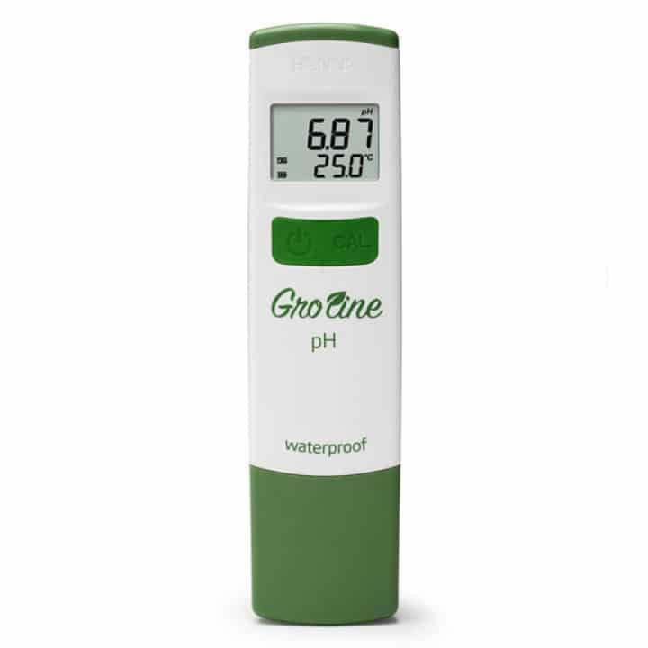 Nutrient Mangement Hanna Instruments GroLine Waterproof pH & Temperature Tester