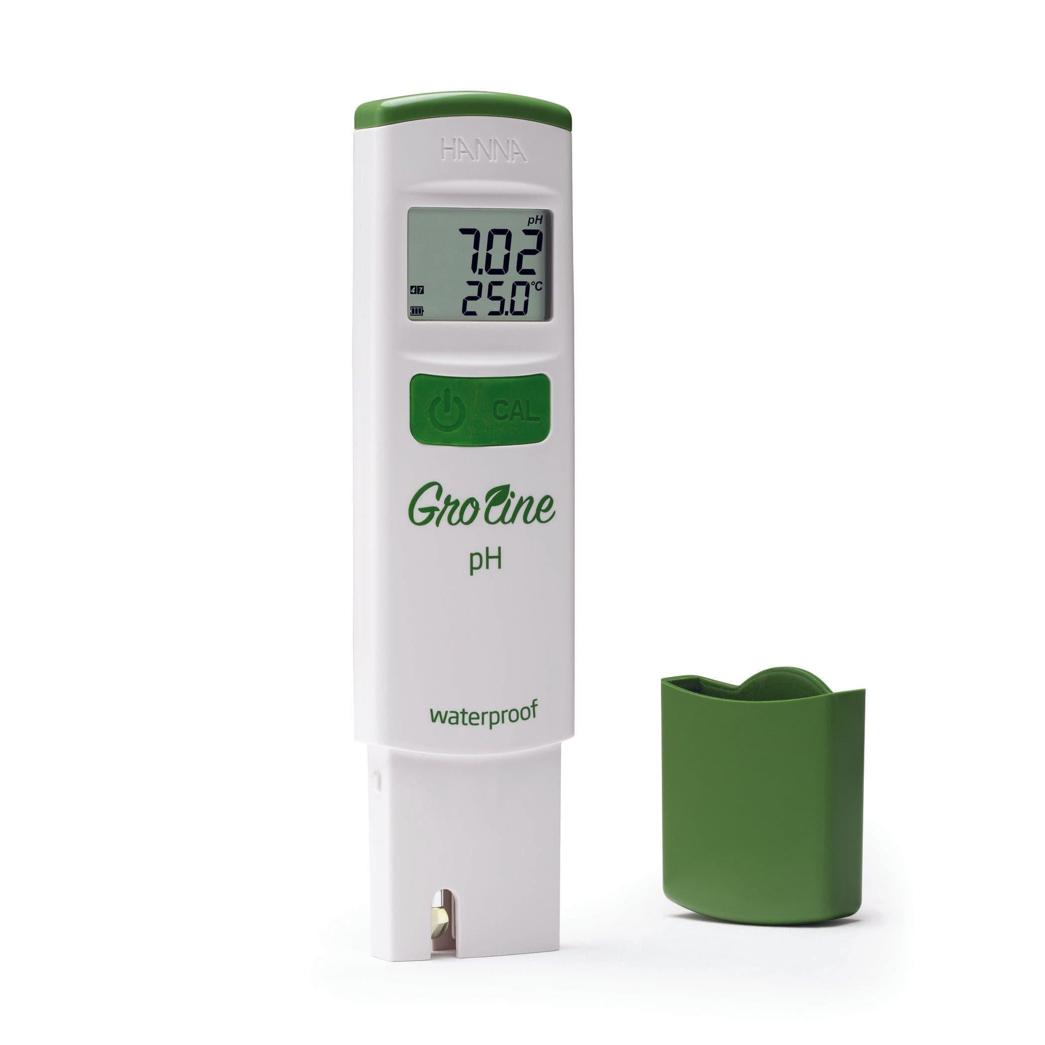 Nutrient Mangement Hanna Instruments GroLine Waterproof pH & Temperature Tester