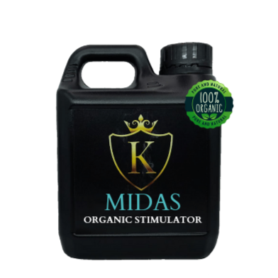 Estimulador orgánico Midas (mejorador de terpenos y resina)
