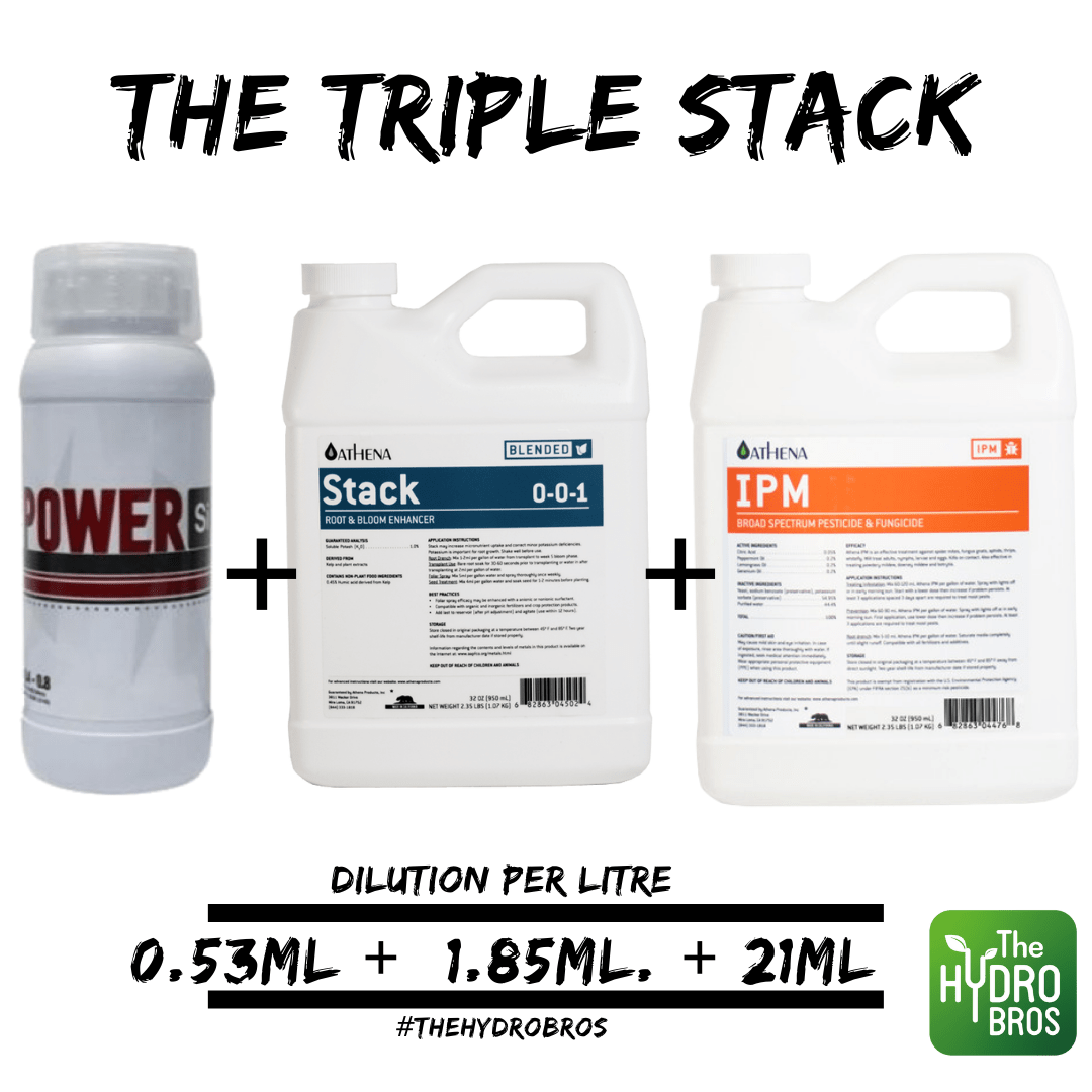 Nutrients Athena Stack + IPM + Power Si Silicic Acid Silica