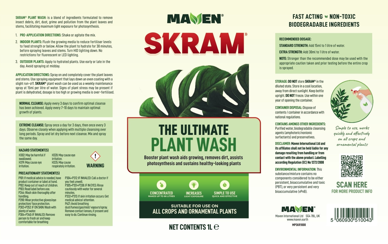 Nutrients Skram Plant Wash