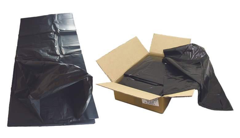 Trimming, Drying & Curing Box of Heavy Duty Black Bin Liners