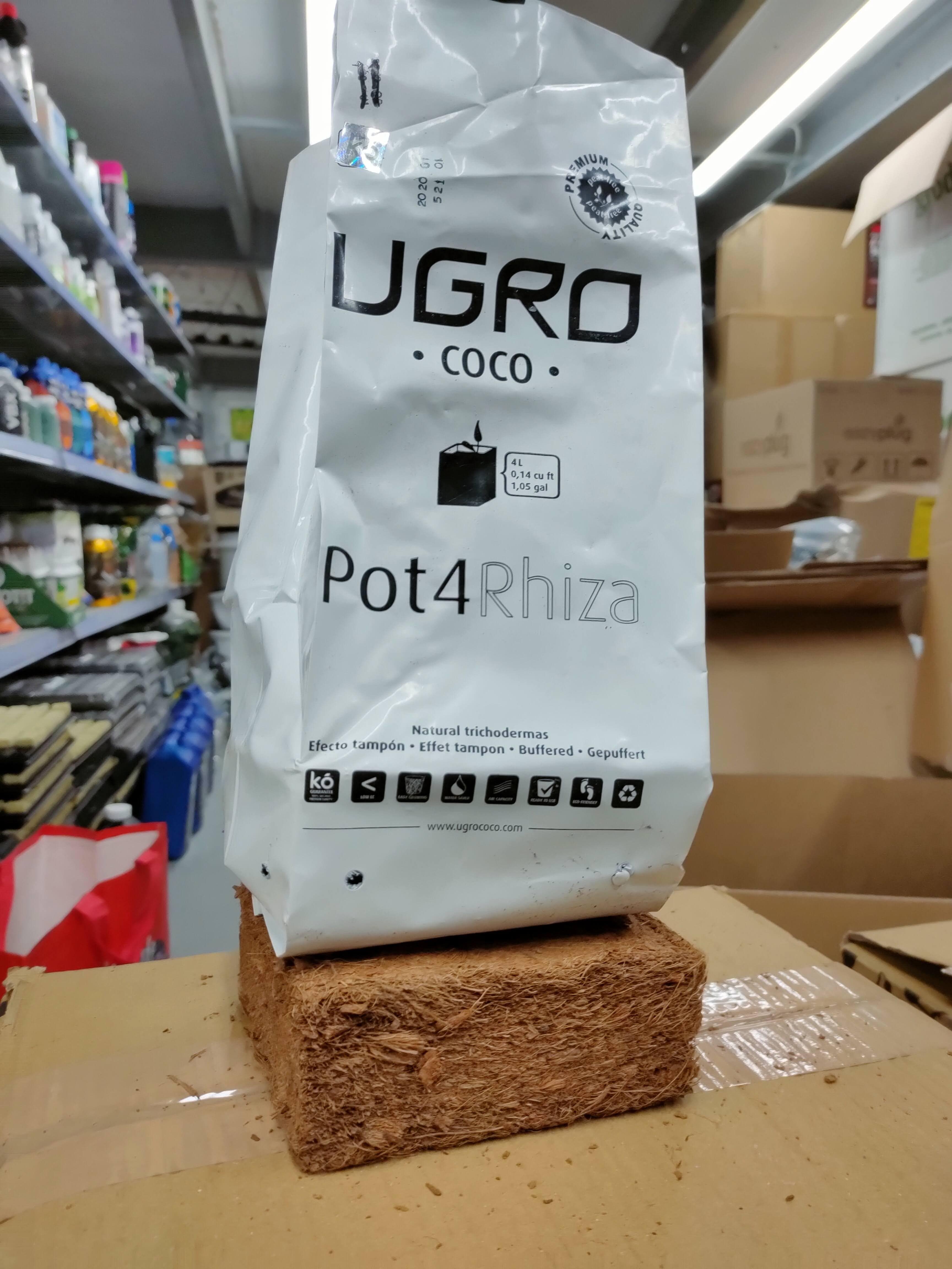 Ugro Rhiza Pot4 Quick Fill Grow Bag - 4L