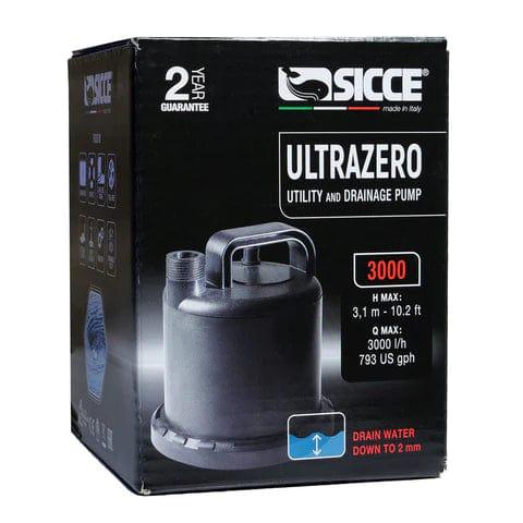 Water Pump Sicce - Utility Ultra Zero Pump - 3000L/hr